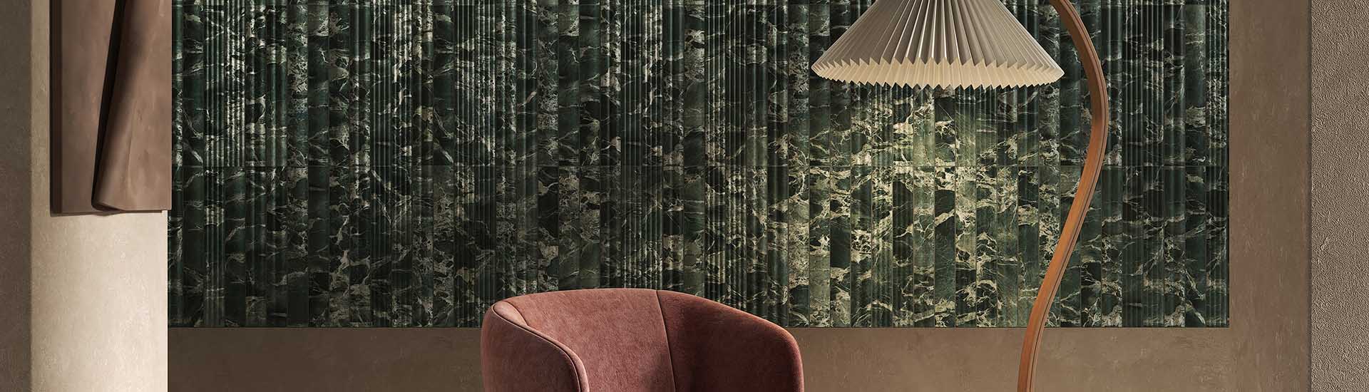 Керамогранит Sartoria Maximalista Green Denis Roman Small