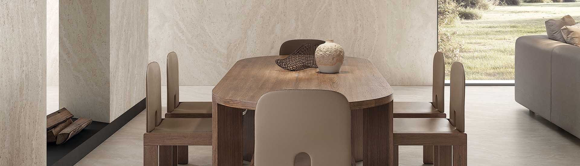 Керамогранит Emil Ceramica Dual Travertine Poro Aperto White