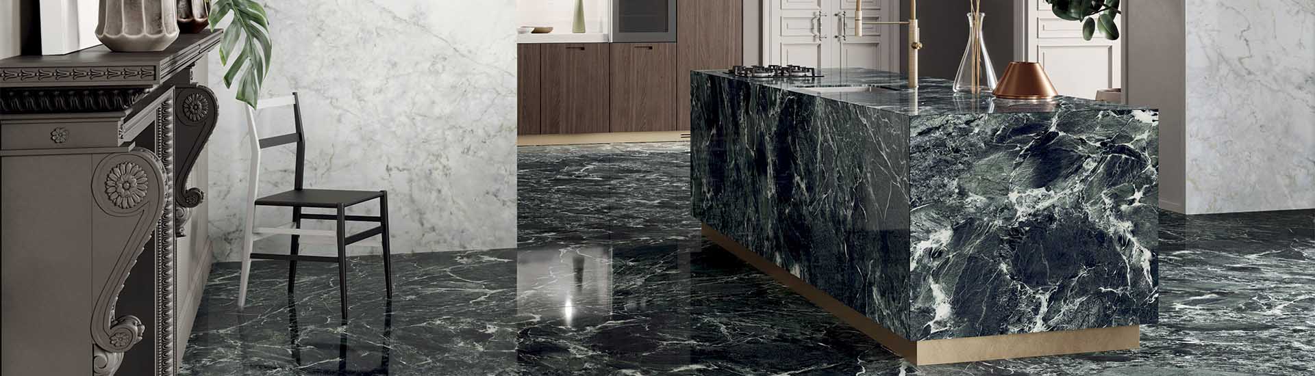 Керамогранит MaxFine by Iris FMG Marmi Aosta Green Marble