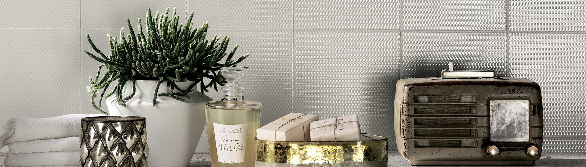 Керамогранит Diesel Living with Iris Ceramica Fence White