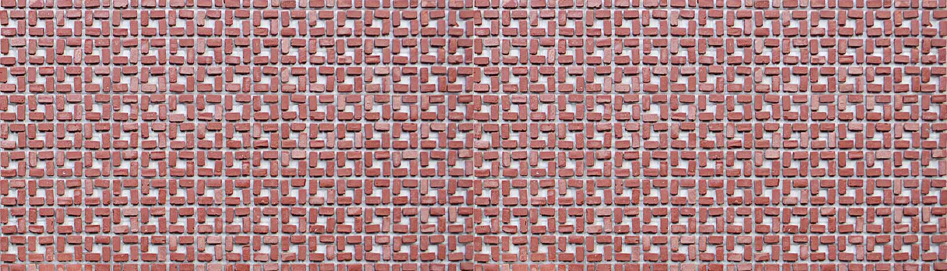 Керамогранит Micro. Micromosaics Micromosaics Micro-Brick Ring Red
