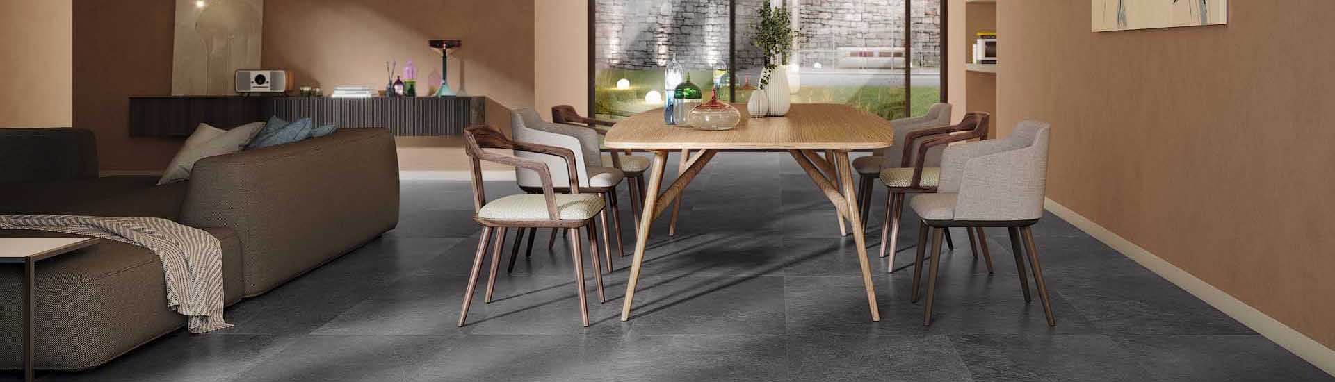 Керамогранит Iris Ceramica Pietra di Bilbao Bilbao Black