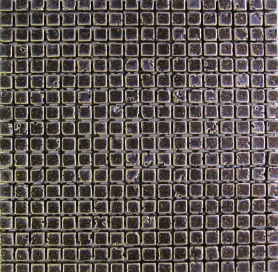 Мрамор Petra Antiqua Acqueforti Mosaics Mosaico 1.5x1.5 su Rete LACCA BLU 11