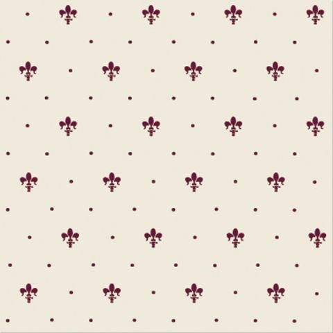 Керамогранит Petracers Grand Elegance (Гранд Элеганс) Giglio BORDEAUX su PANNA