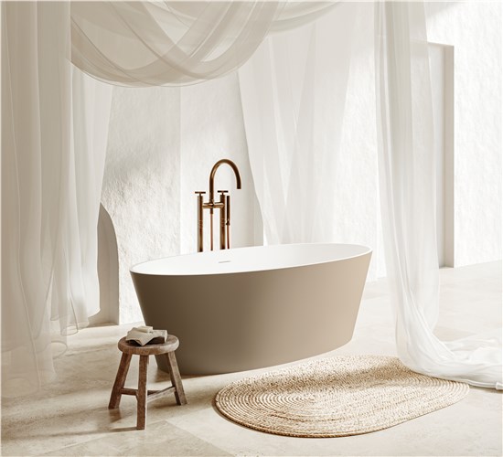 Alma 175x80x55h Ванна из искусственного камня