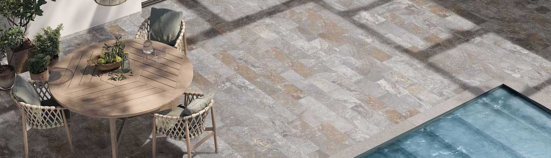 Керамогранит Emil Ceramica Externa Quarzite Rust Grey