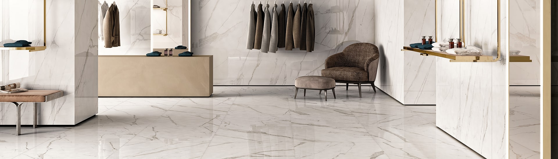 Керамогранит Panaria Trilogy Calacatta White
