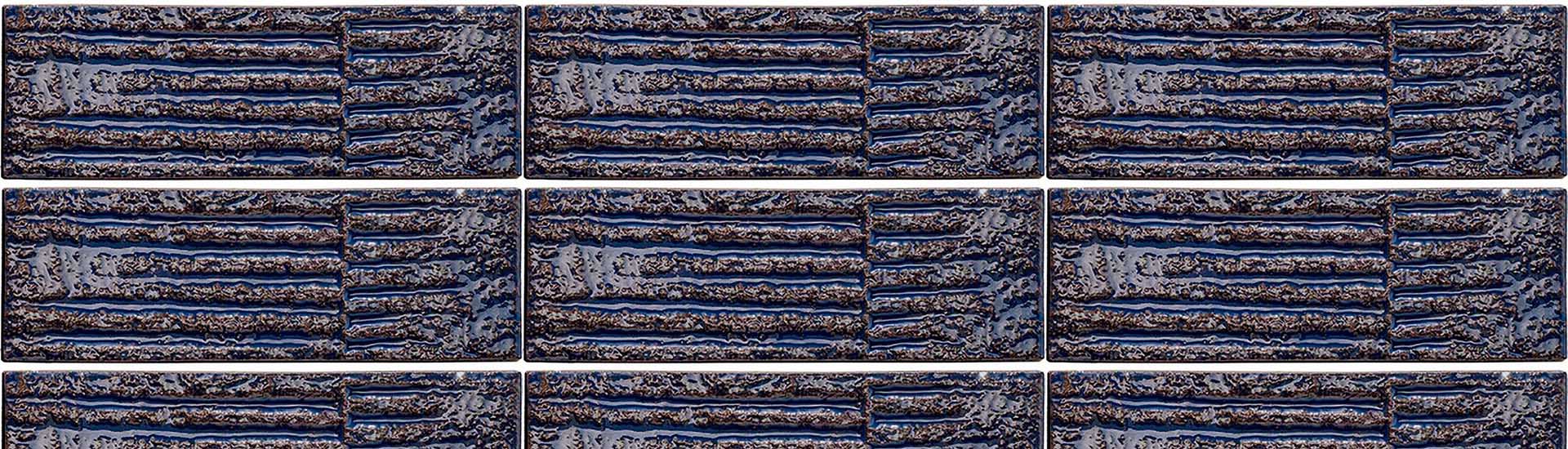 Керамогранит Mutina Chamotte Quadra Blue
