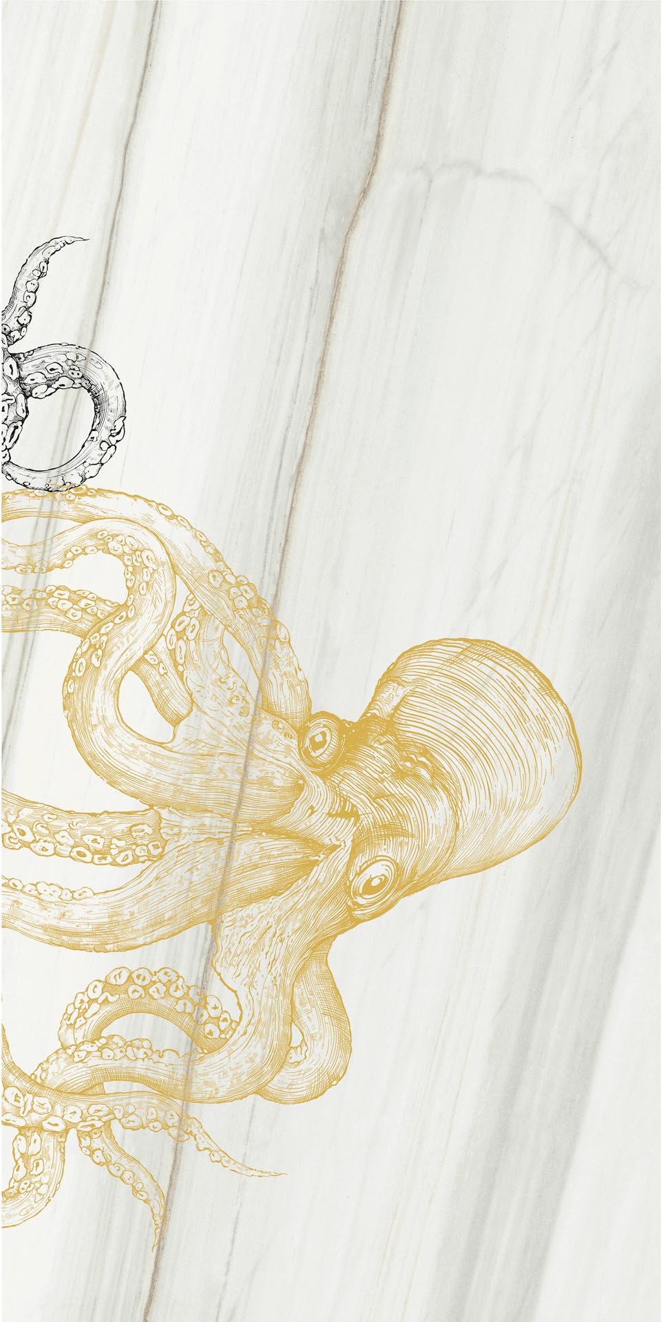 Керамогранит MaxFine by Iris FMG Design Your Slabs Octopus Gold