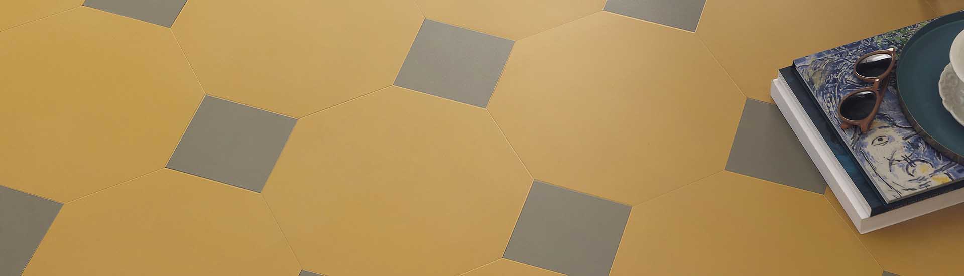 Керамогранит Grazia Ceramiche Pitti Ottagono Senape