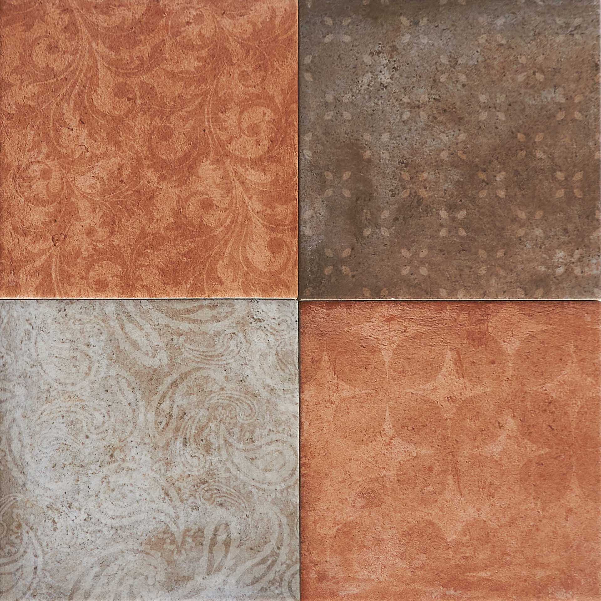 Керамогранит Cir Serenissima Riabita il Cotto Fabric MIX NATURAL