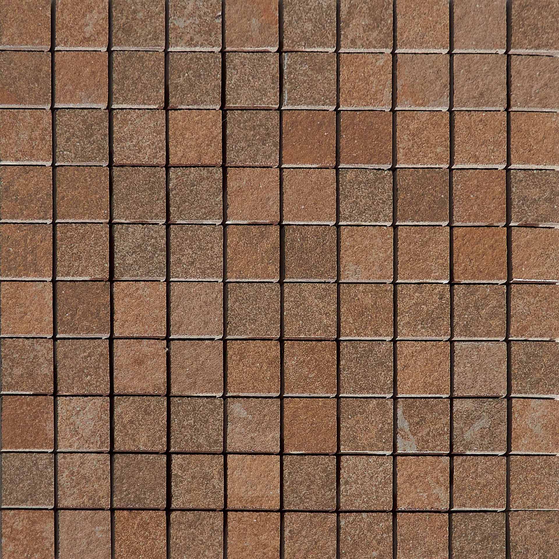 Керамогранит Casalgrande Padana Amazzonia MOSAICO 2.5x2.5 DRAGON CHOCOLATE