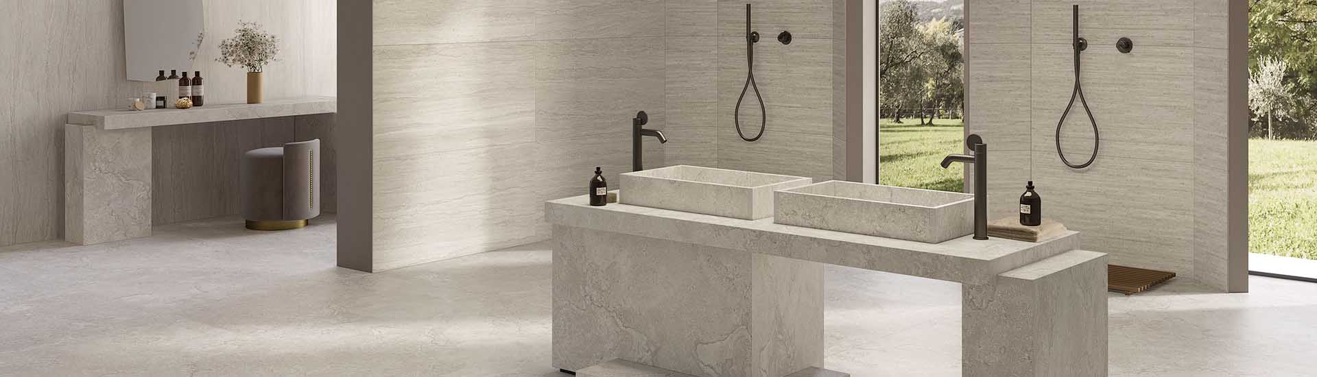 Керамогранит Ergon by Emil Group Portland Stone Vein Cut Ash