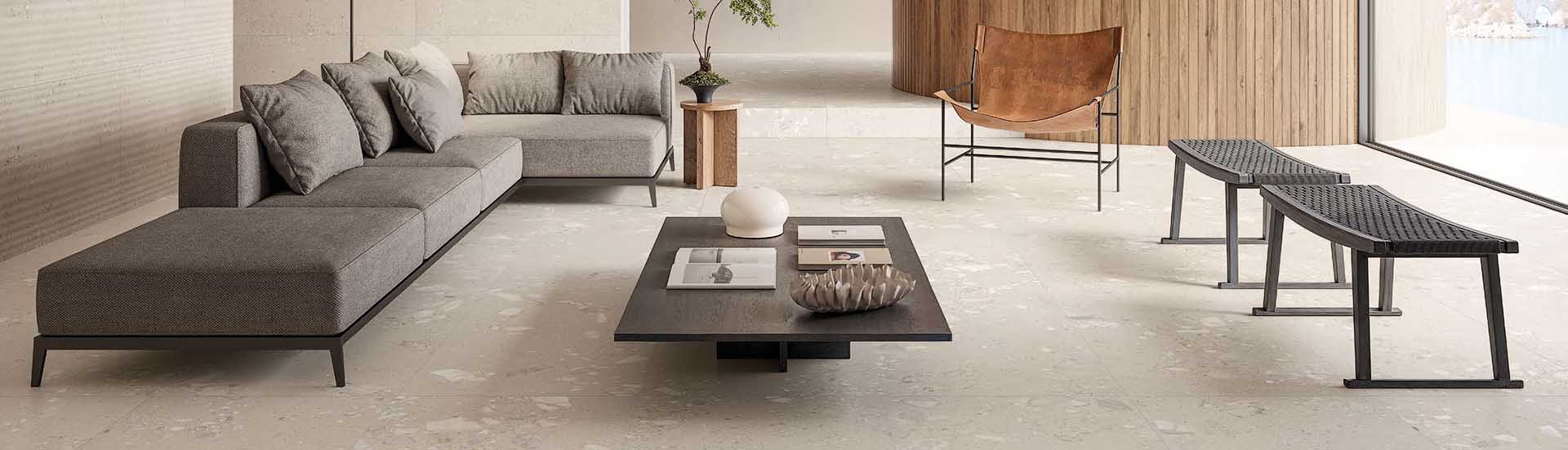 Керамогранит Ergon by Emil Group GemmaStone Gemma Giant Greige