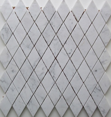Mosaico ROMBO CARRARA