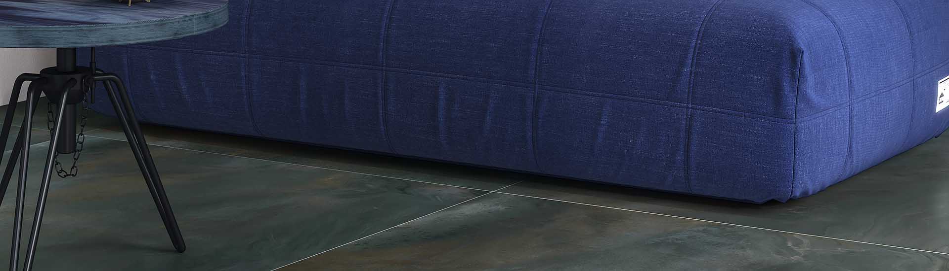 Керамогранит Diesel Living with Iris Ceramica Hoily Marble Hoily Blue