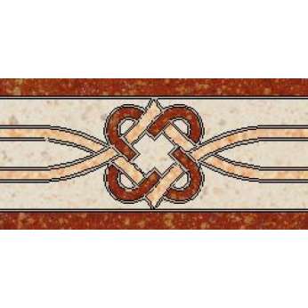 681793 Fascia Decoro C3 15x30 см. (Casablanca, Dakar, Madrid)