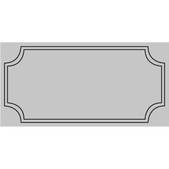 Керамогранит EtruriaDesign Art Deco (Арт Деко) Vector frame b