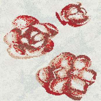 Мозаика Trend Wallpaper (Волпейпер) Red Gardenia