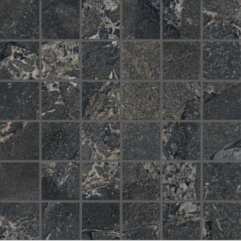 Керамогранит Provenza by Emil Group Unique Infinity Cobblestone Black Mosaico 5x5