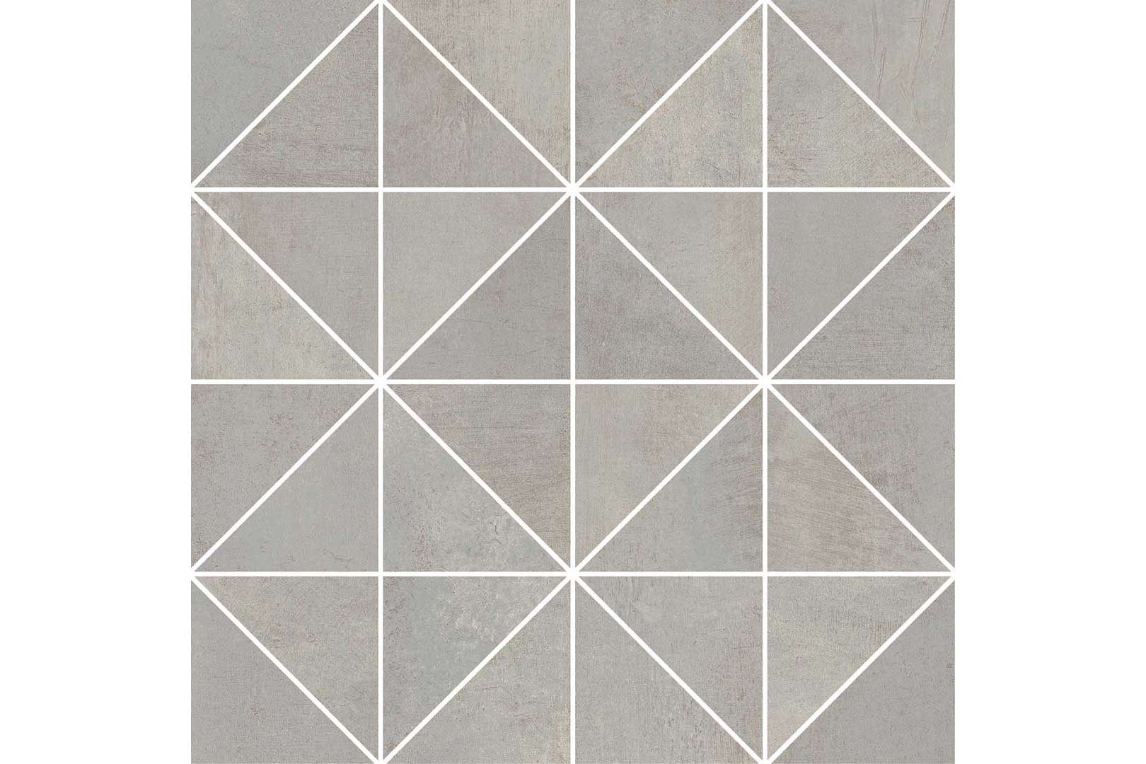 Керамогранит Casalgrande Padana Fusion Mosaico Triangoli Grey