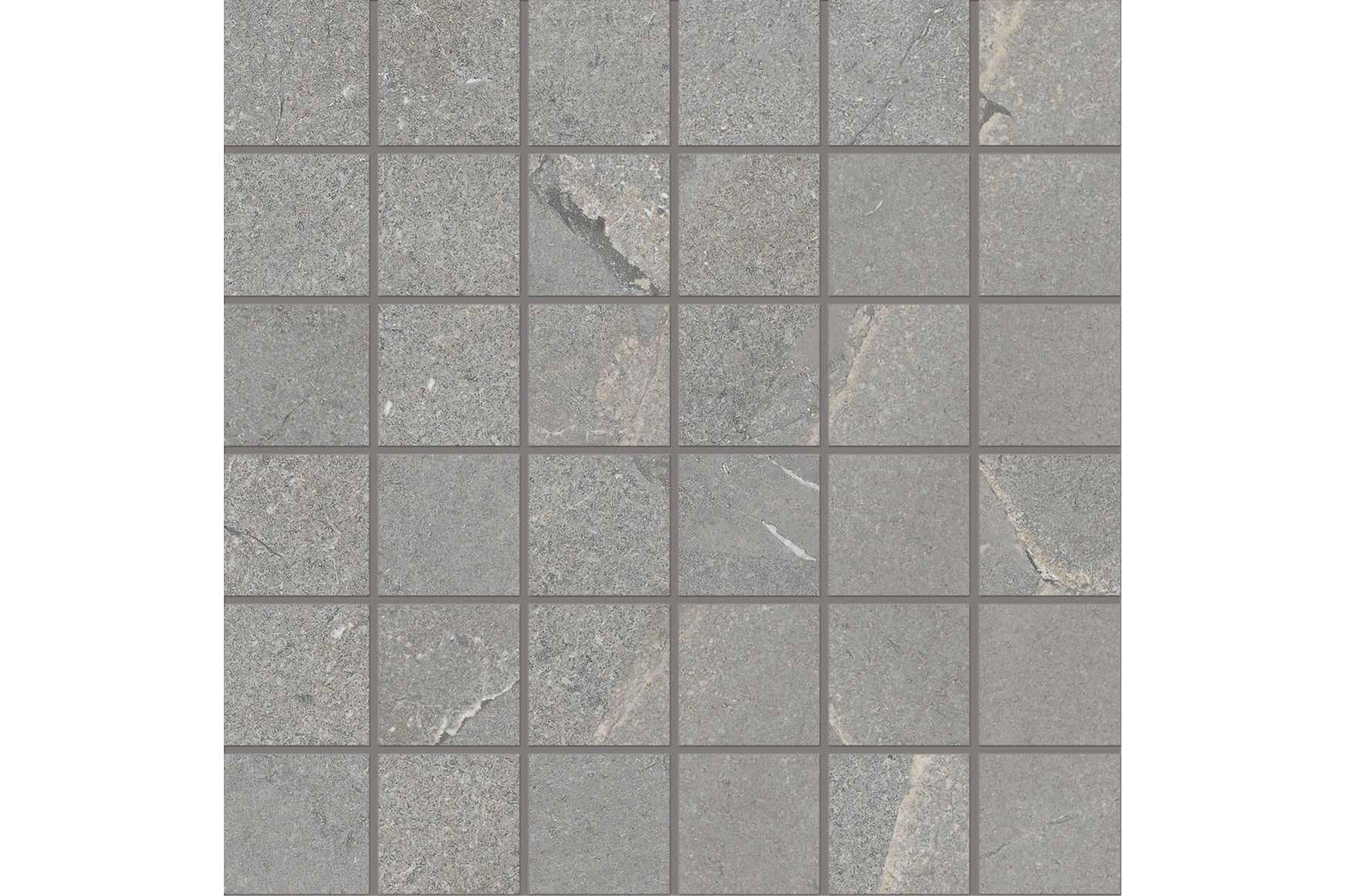 Керамогранит Provenza by Emil Group Unique Infinity Purestone Grey Mosaico 5X5