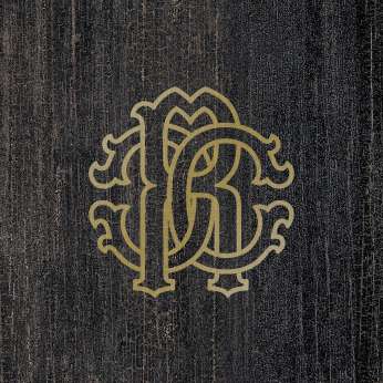 Керамогранит Roberto Cavalli The Wild Spirit Wood logo noir