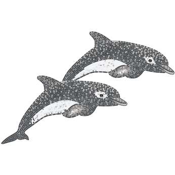 Мозаика Trend Aquatica (Акватика) Twins Dolphins
