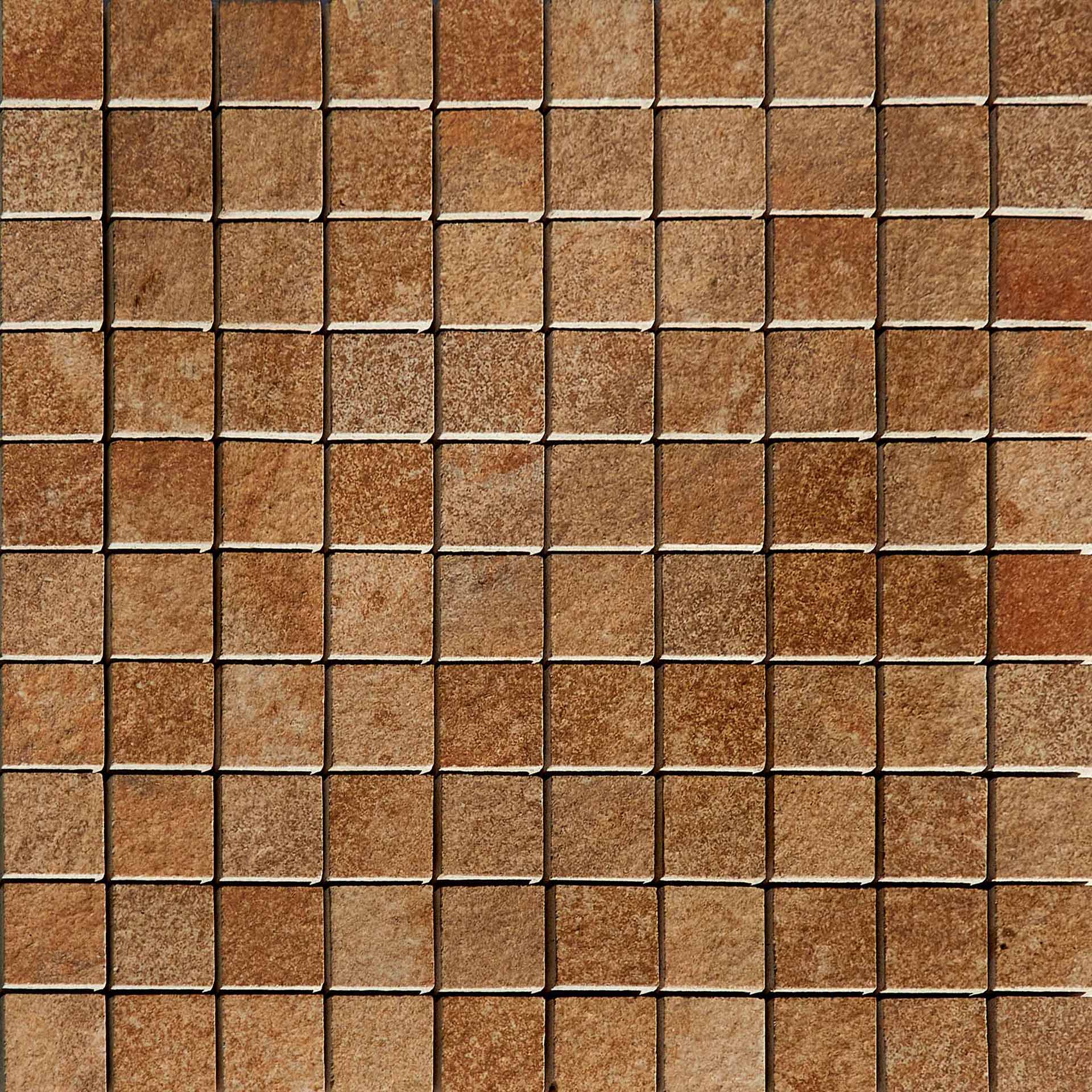 Керамогранит Casalgrande Padana Amazzonia MOSAICO 2.5x2.5 DRAGON BROWN