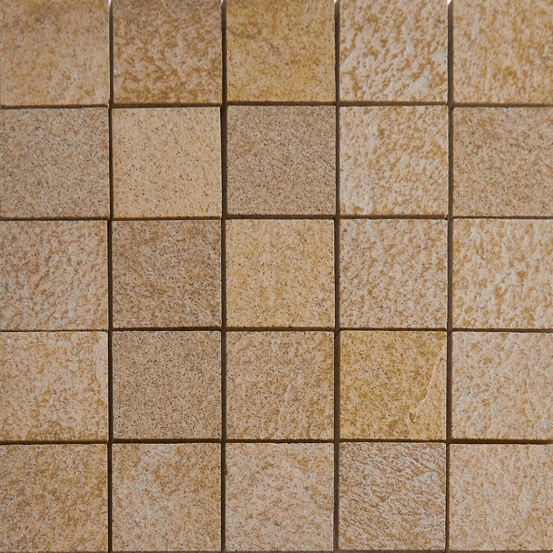 Керамогранит Casalgrande Padana Mineral Chrom Mosaico 5x5 Su Rete BEIGE