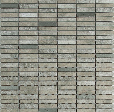 Мрамор Petra Antiqua Mosaici/Mosaics Mosaico 1.5Х5 Su Rete ARES PATCH 1 Smoke/Sm Piq/Sm Vell/Lac Plat