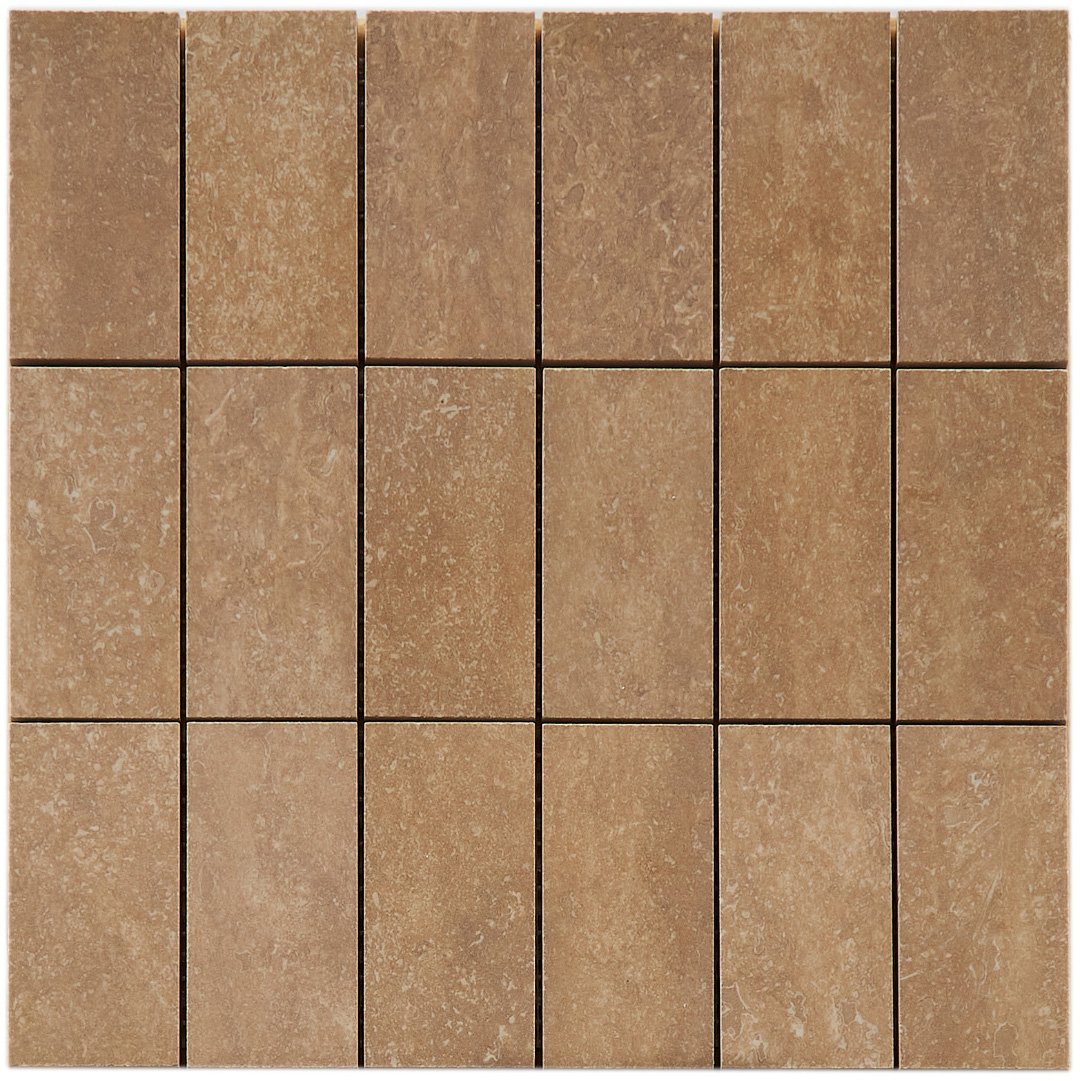 Керамогранит Casalgrande Padana Marmoker Mosaico 5x10 TRAVERTINO NOCE