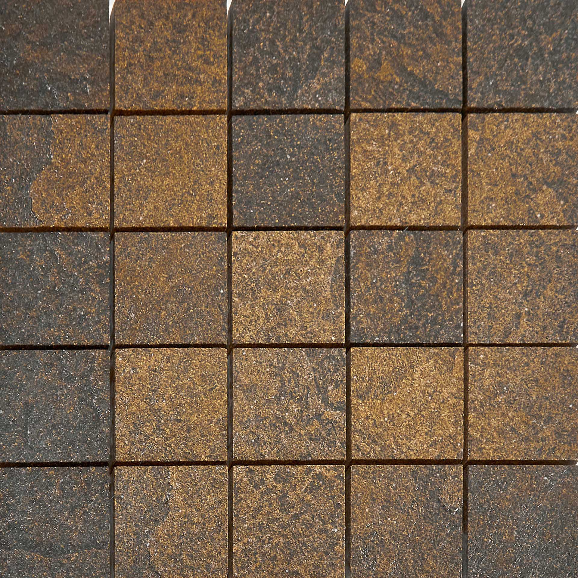 Керамогранит Casalgrande Padana Mineral Chrom Mosaico 5x5 Su Rete BROWN